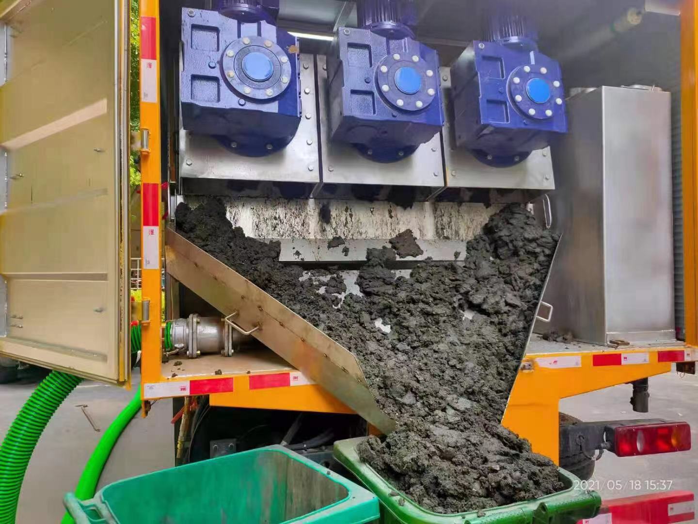 鄢陵化粪池清掏城市维护站-泥浆净化干湿分离处理